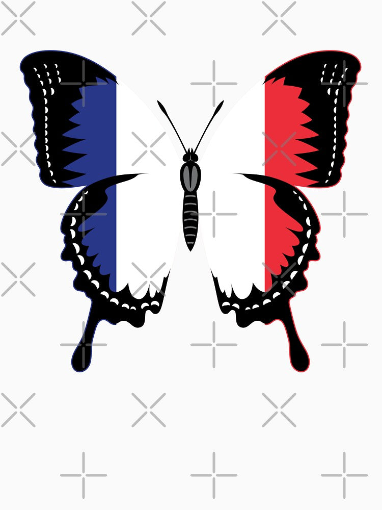 French Flag Butterfly by pretty4u