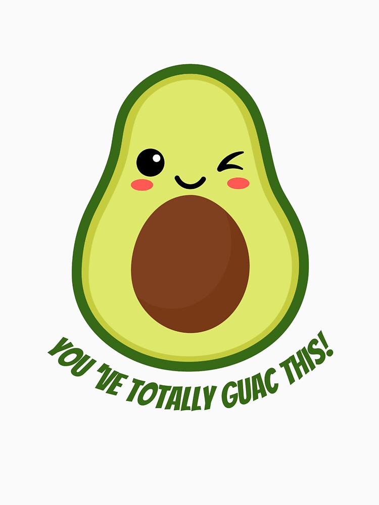 Emotional Support Avocado: You've Totally Guac This! by CodedCraftsShop