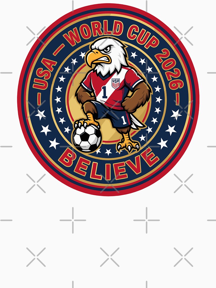 USA Soccer 2026 Believe Badge by 1RSN
