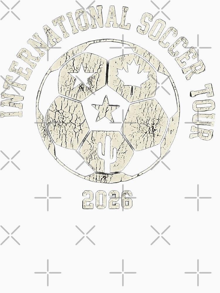 2026 International Soccer Tour - Vintage Distressed Collegiate by rygenr8