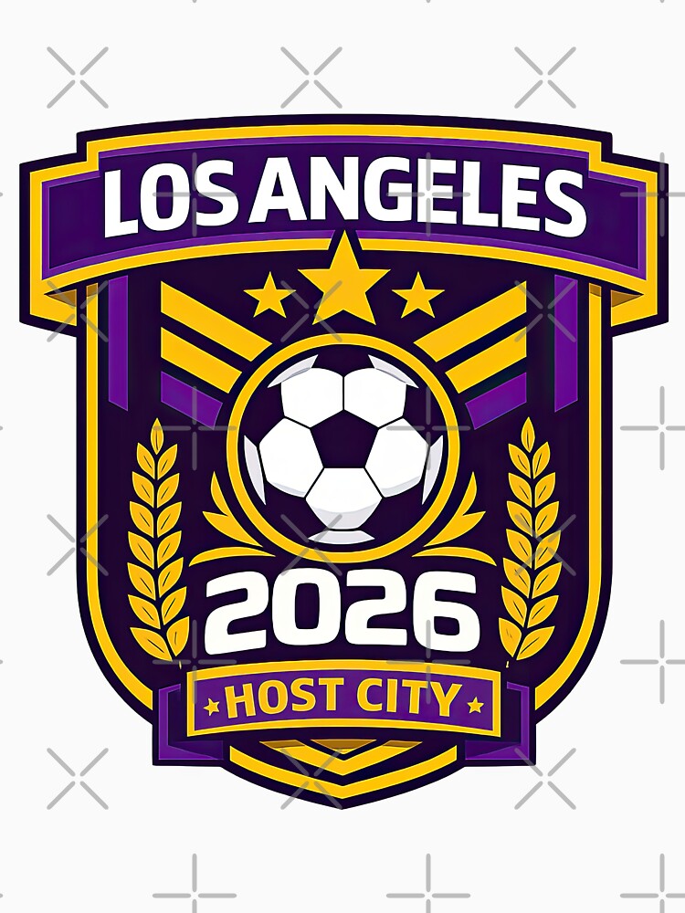 Los Angeles 2026 World Cup Host City Logo by BrickByDream