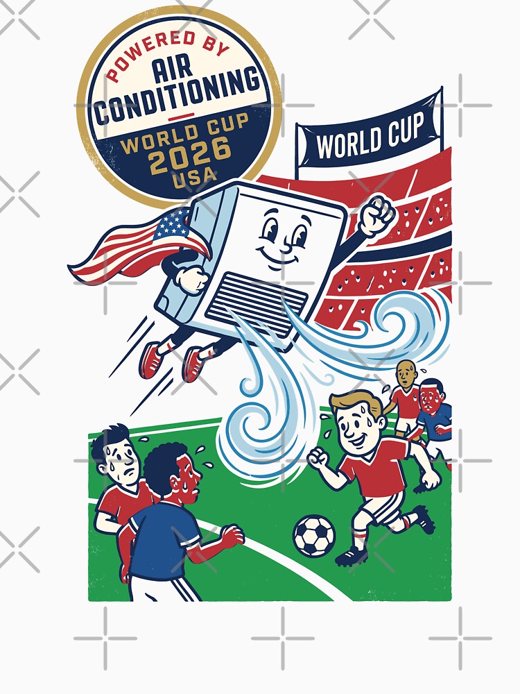 Powered by Air Conditioning — Soccer 2026 Badge V2 by 1RSN