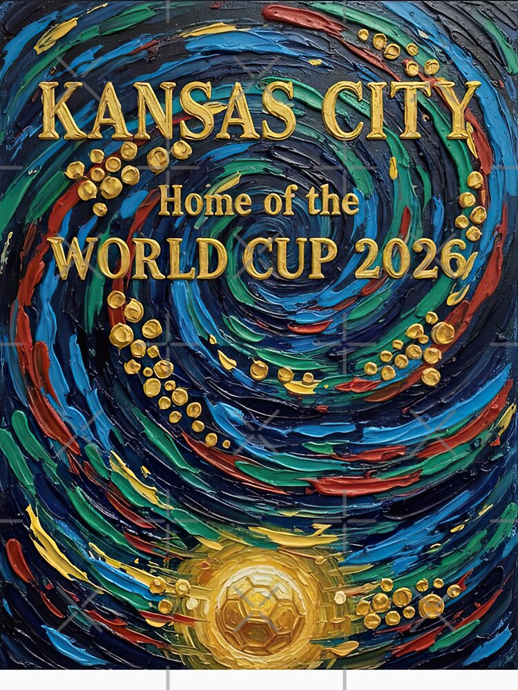 Kansas City Home of the World Cup 2026 Soccer Fan — Moody Jewel Art Print by BrickByDream