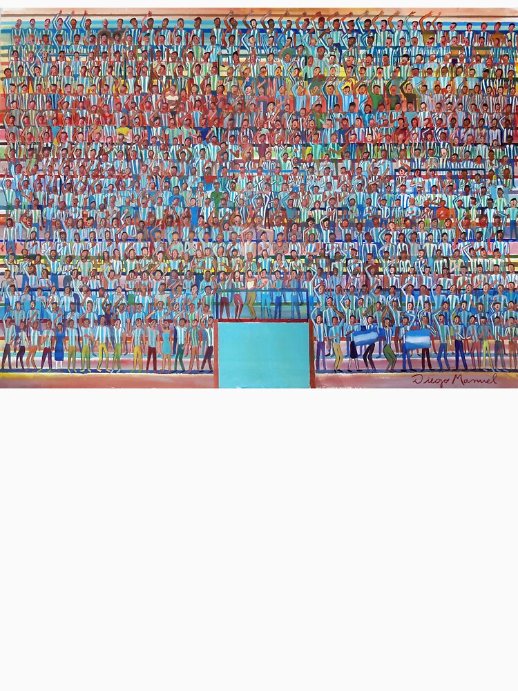 The fans of Argentina by Diego Manuel Rodriguez