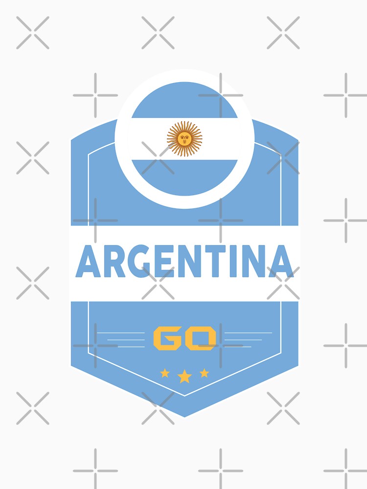 ARGENTINA FLAG SHIELD by MarkMotta