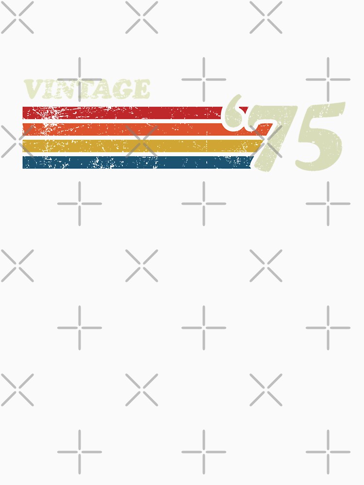 VINTAGE '75 RETRO STRIPES by Teeter-Totter