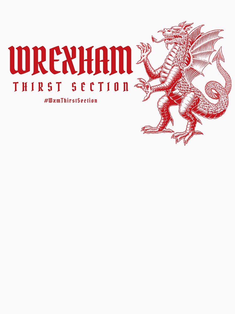 Wrexham Thirst Section Illustration (red) by Yarbtina for The Wrexham Thirst Section