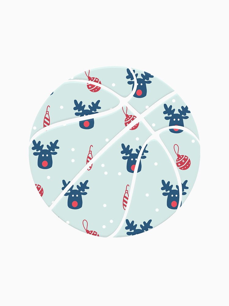 Abstract Basketball Design - Motivational Sports - Cute Reindeer by Gaming x Sports