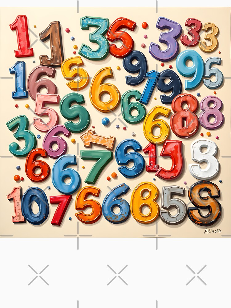 Numbers 1 by HebaRK
