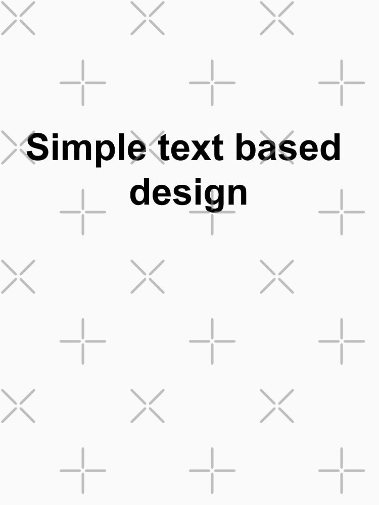 Simple text based design by YEETXDD