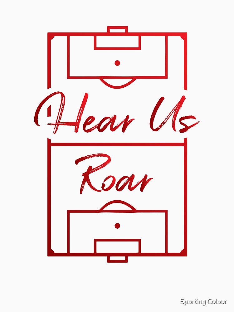 England Hear Us Roar Ladies Supporters by Sporting Colour