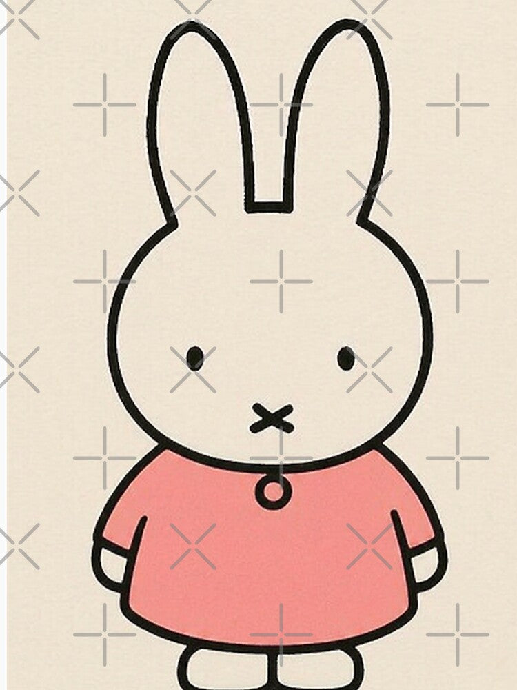 Inspired Pink Top Miffy! by Cozy Moss Studio