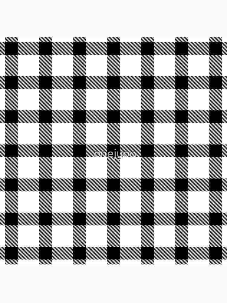 Plaid Cotton White by onejyoo