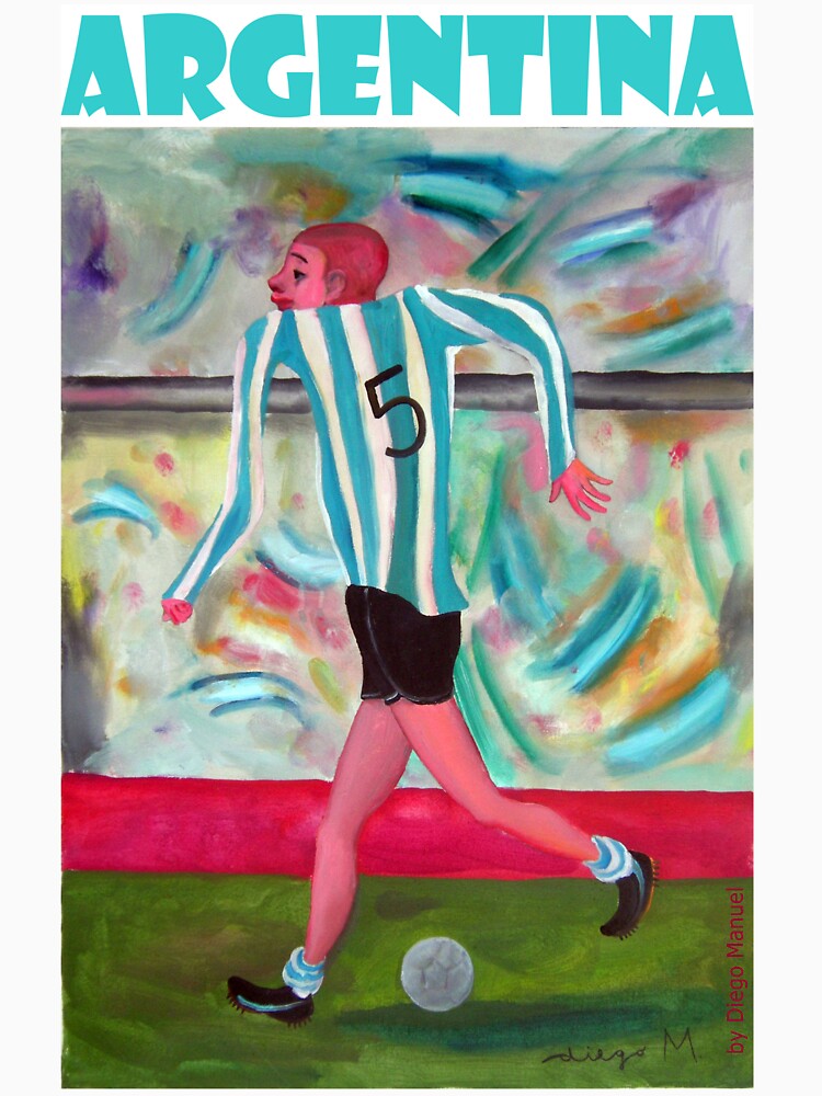 Soccer player from argentina by Diego Manuel Rodriguez