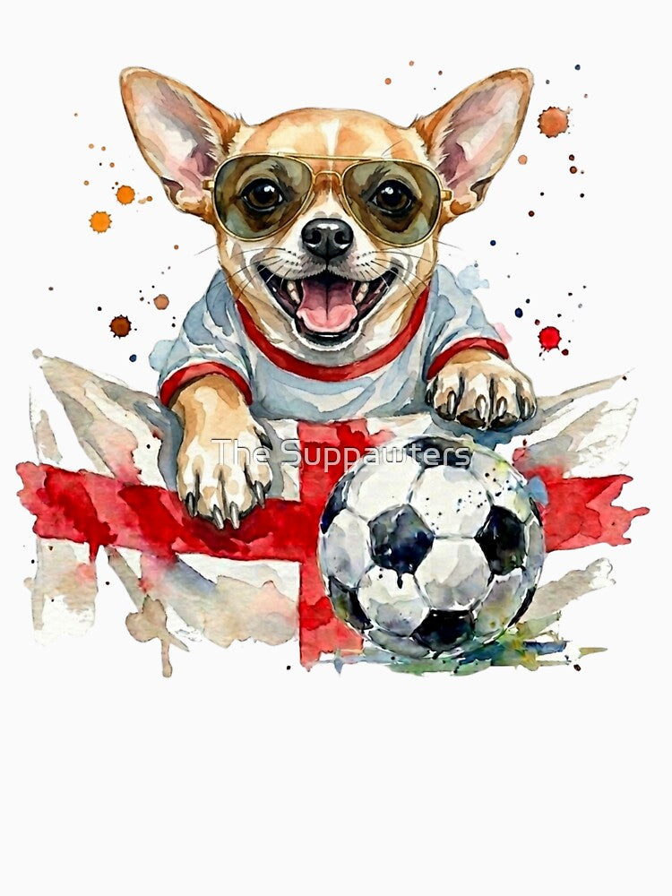 Chihuahua World Cup England Suppawter by The Suppawters