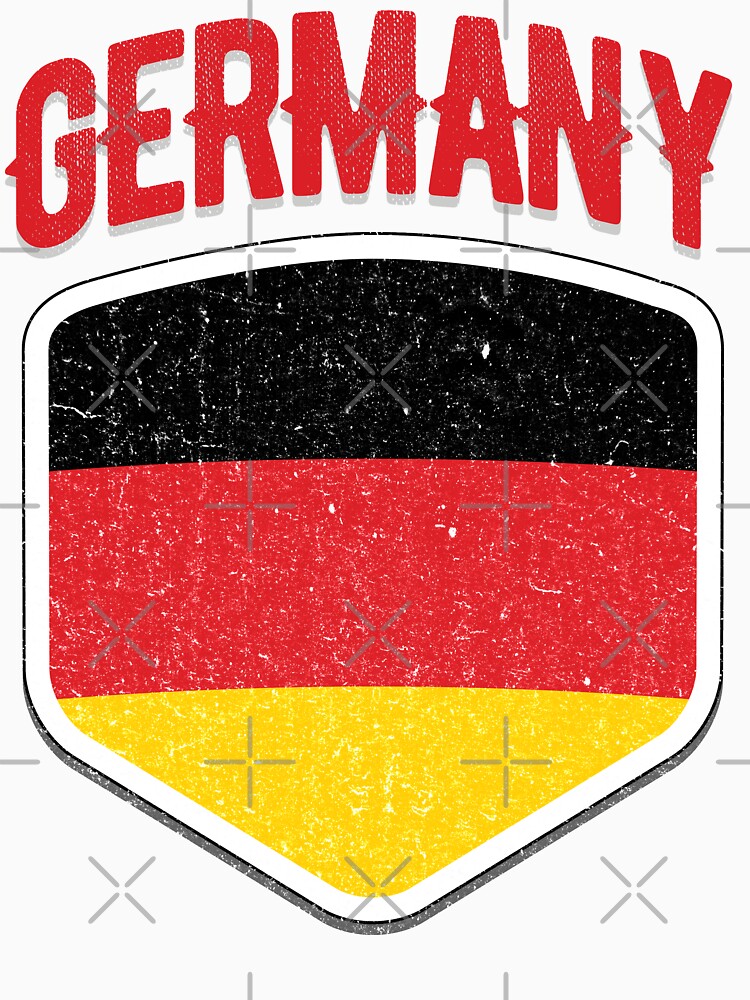 Germany National Deutschland Flag World Sport Stadium Fan T Shirt Supporter Jersey Football Cup TShirt by screenworks