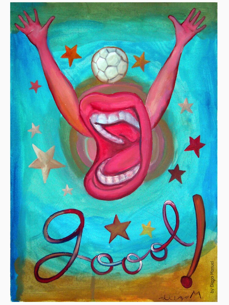 Goal and stars by Diego Manuel Rodriguez