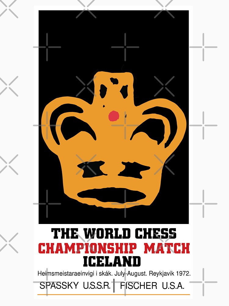 World Chess Championship poster '72 Iceland by Osprey Tees
