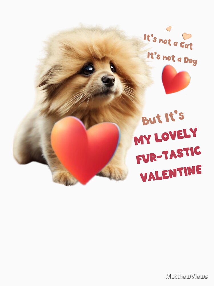 For Valentine Cat Funny Funny For Lovely Valentine by MatthewViews