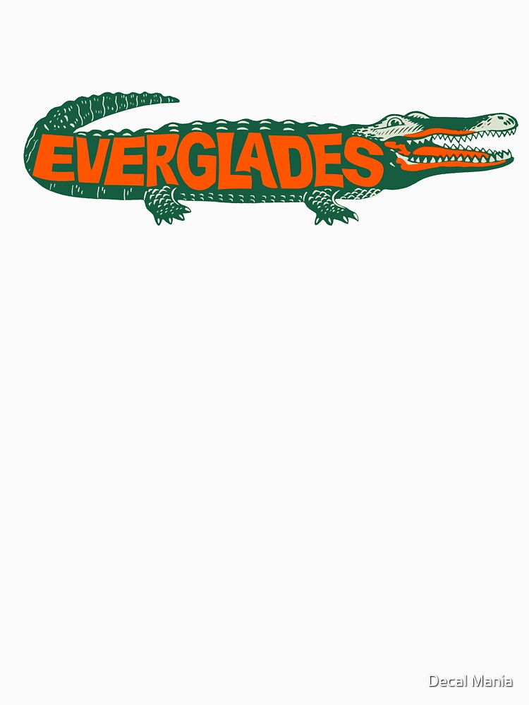 Everglades National Park Vintage Alligator by Decal Mania