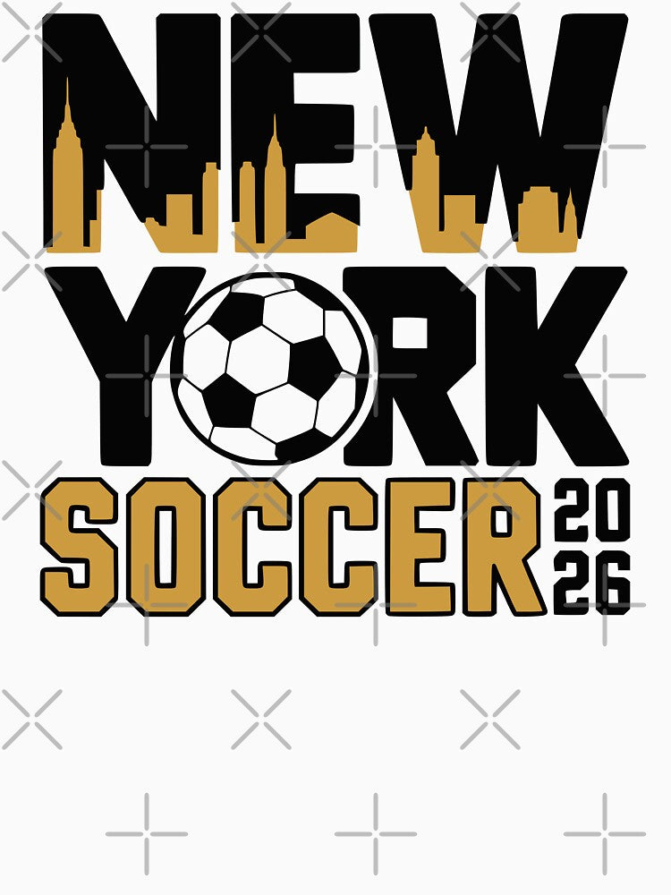 New York 2026 Soccer Football Fan by MavtM