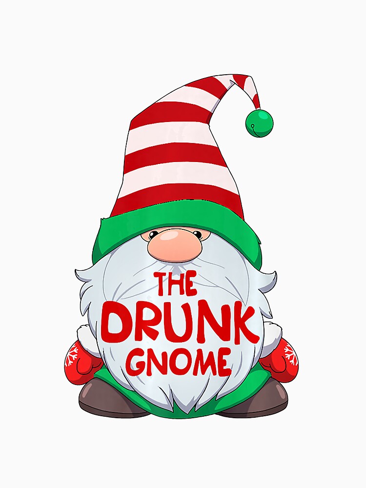 Drunk Gnome Christmas Premium by NutaBaco