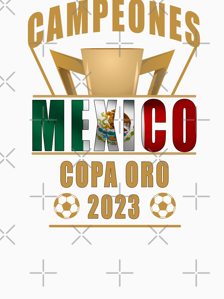 Playera Mexico campeones copa oro 2023 gold cup champion Mexico by Optimus-Designs