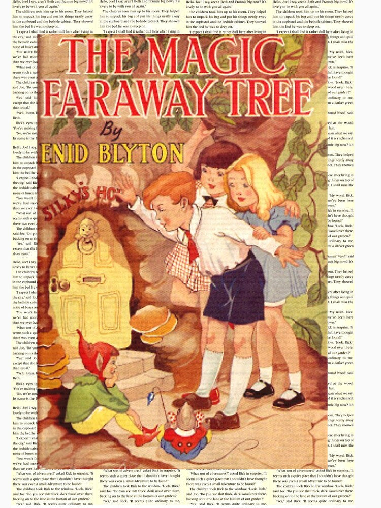 The Magic Faraway Tree Book Cover by booksnbobs