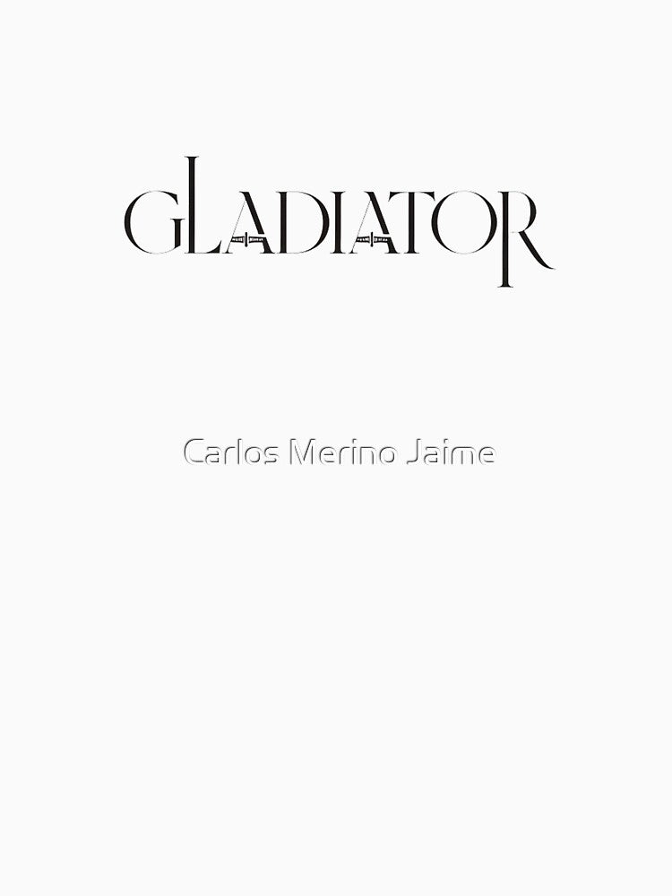Elegant Minimal Premium Gladiator Design by Carlos Merino Jaime