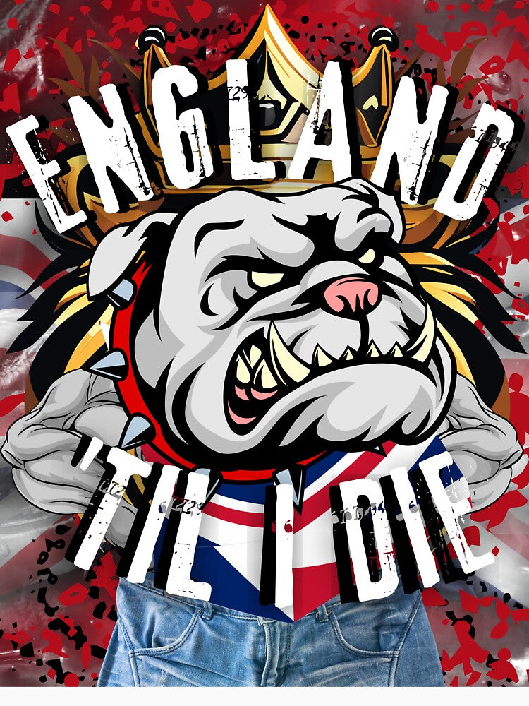 England Til I Die by Flirt-Teez