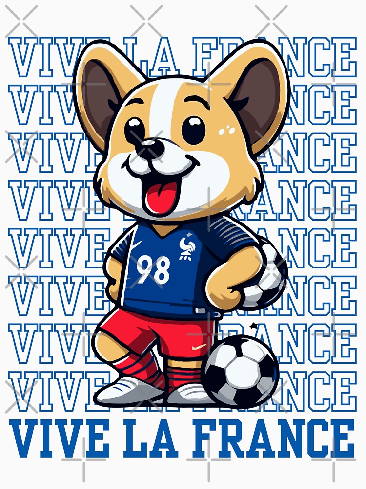 Footballer Dog | Vive La France Edition by McThingummy