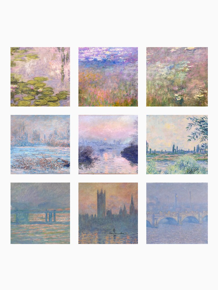 soft monet collage by mooniverse01