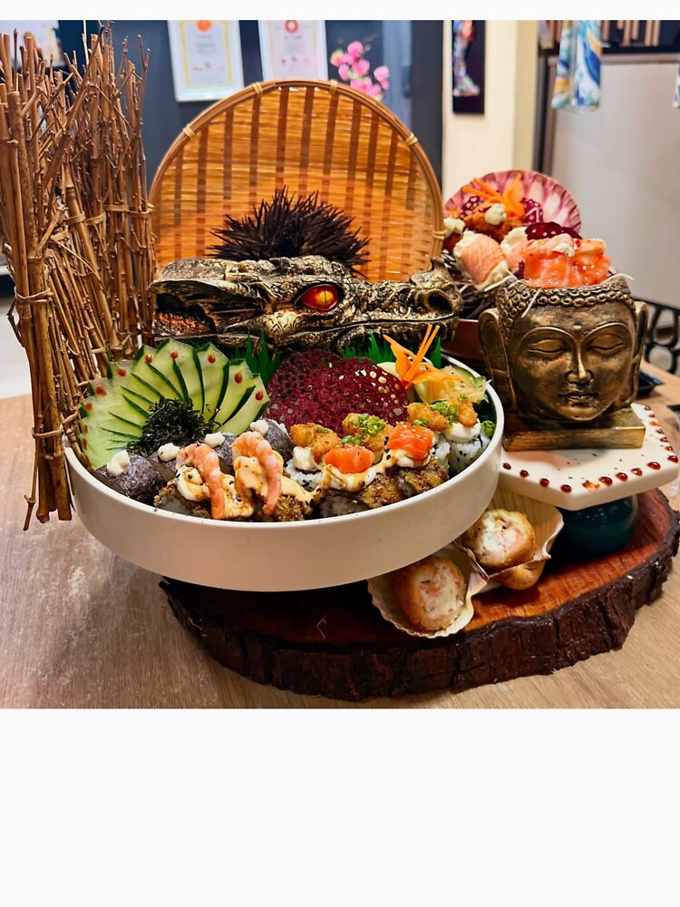 Sushi Super Simple Learning aFeast Illustration by Ovibuildingin
