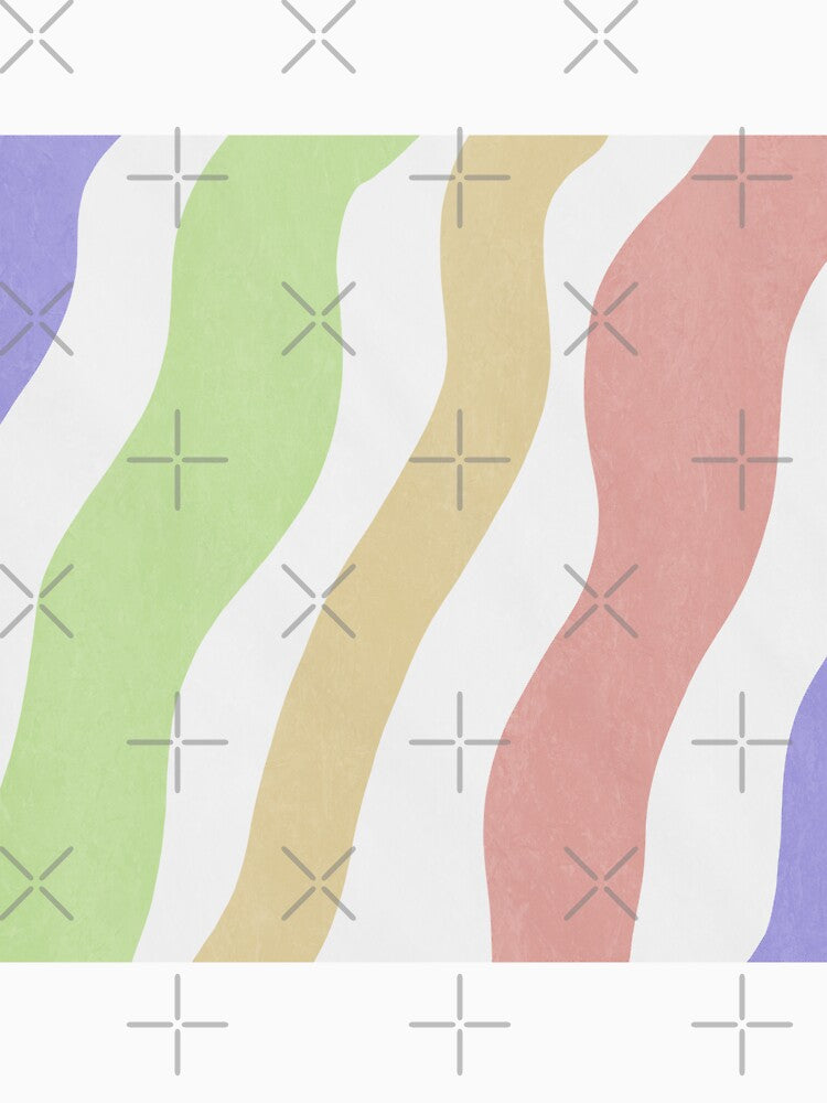 Aesthetic Retro Vintage Colorful lines by EvgeniiV