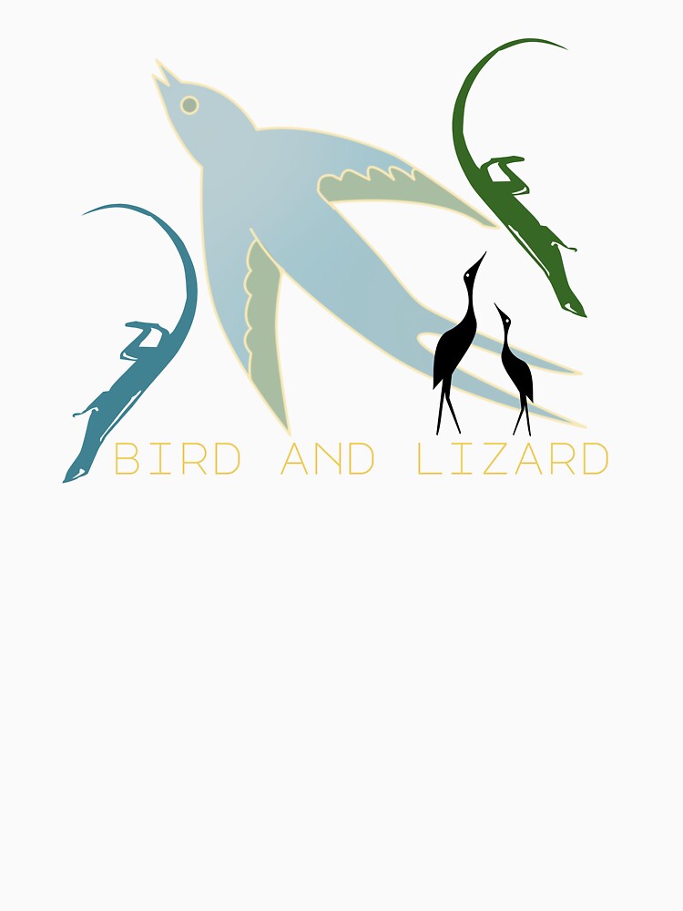 Bird and lizard by Stick2Stuff