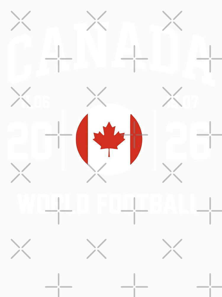 Canada 2026 World Football Fan Sports Supporter Graphic by Imaginationbeyond