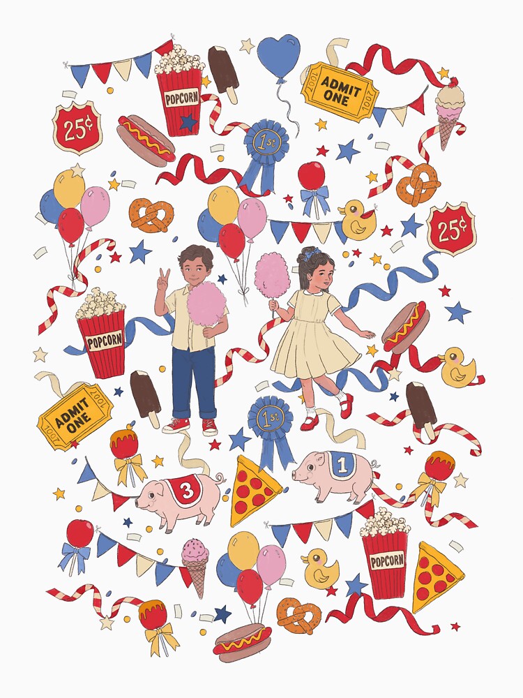 Retro Americana Carnival Fair by dmitterhofer
