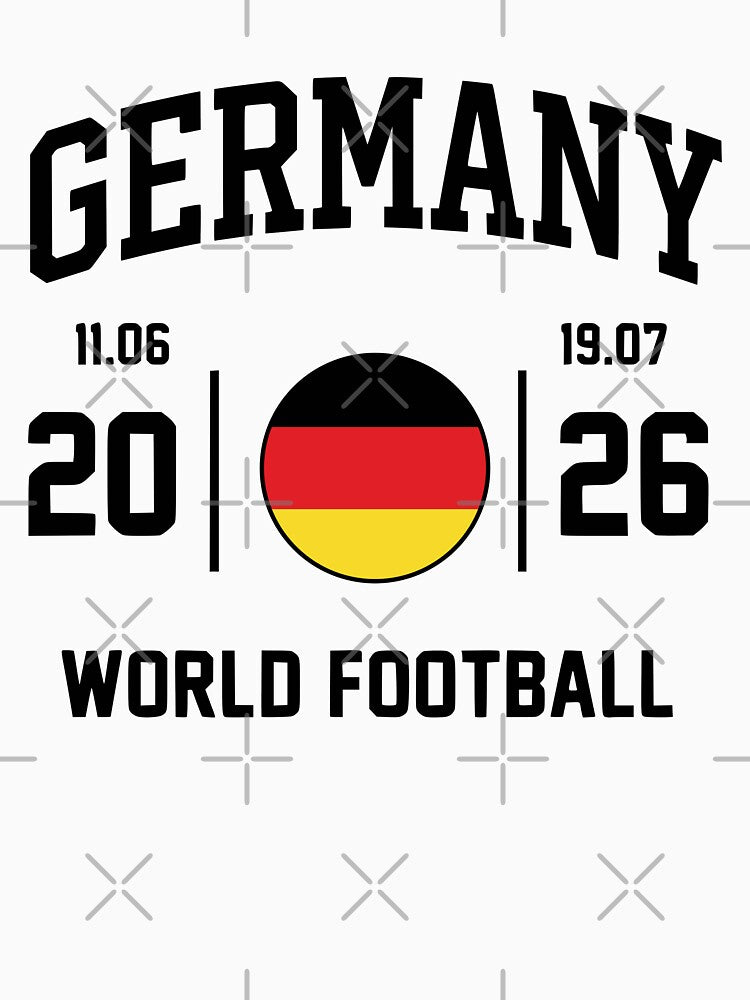 Germany 2026 World Football Fan Sports Supporter by Imaginationbeyond