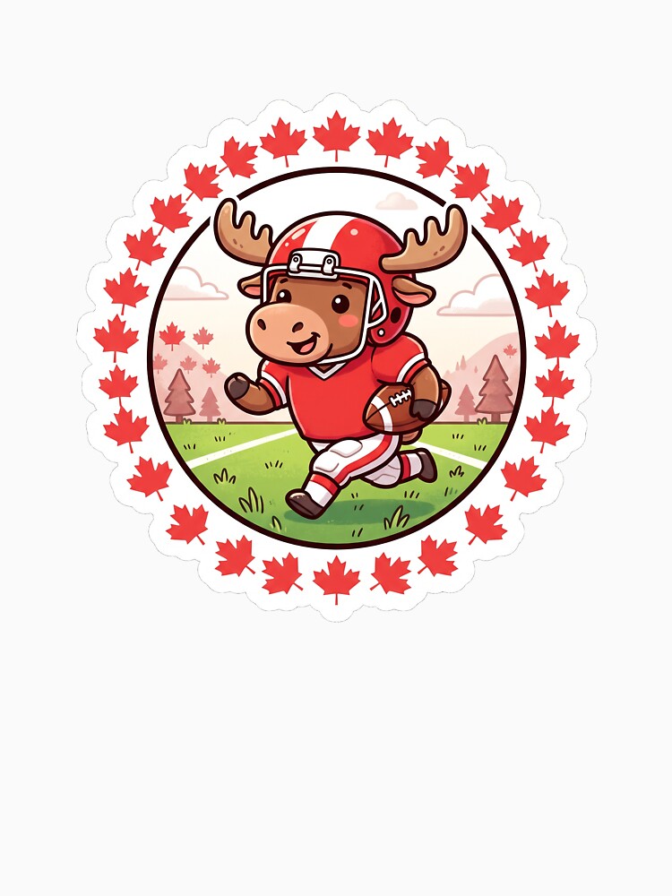 Canadian Moose Kawaii Host Country Sticker by sillyweas