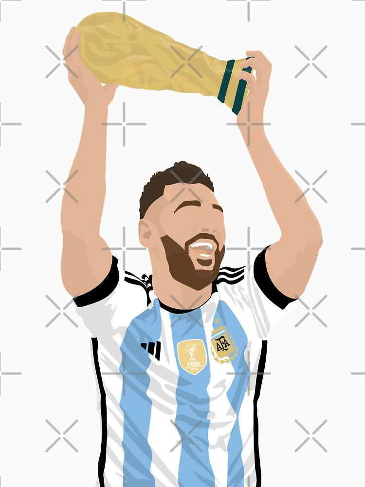 Messi minimalist design by ArlemUnivers
