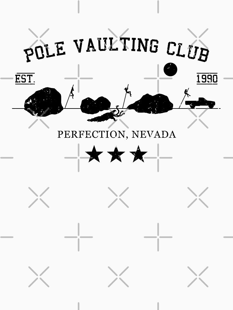 Pole Vaulting Club - Perfection, Nevada - blk by CCCDesign