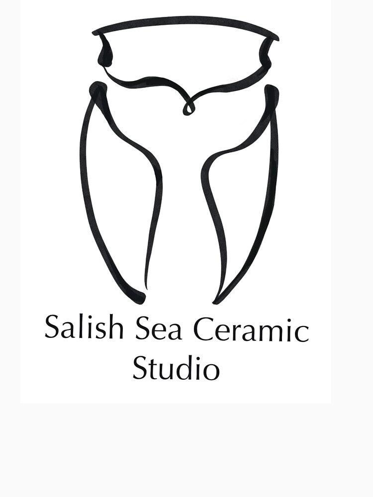 Salish Sea Ceramic Studio Logo by Reckerart