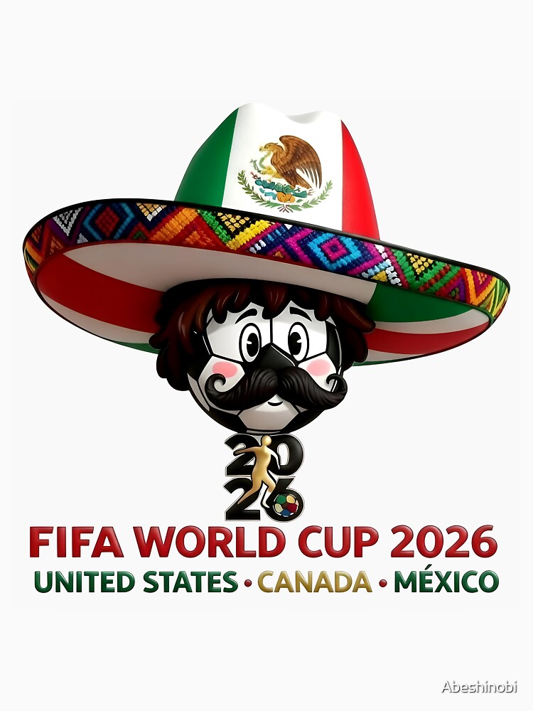 Football Workd Cup 2026 Mexican mascot by Abeshinobi