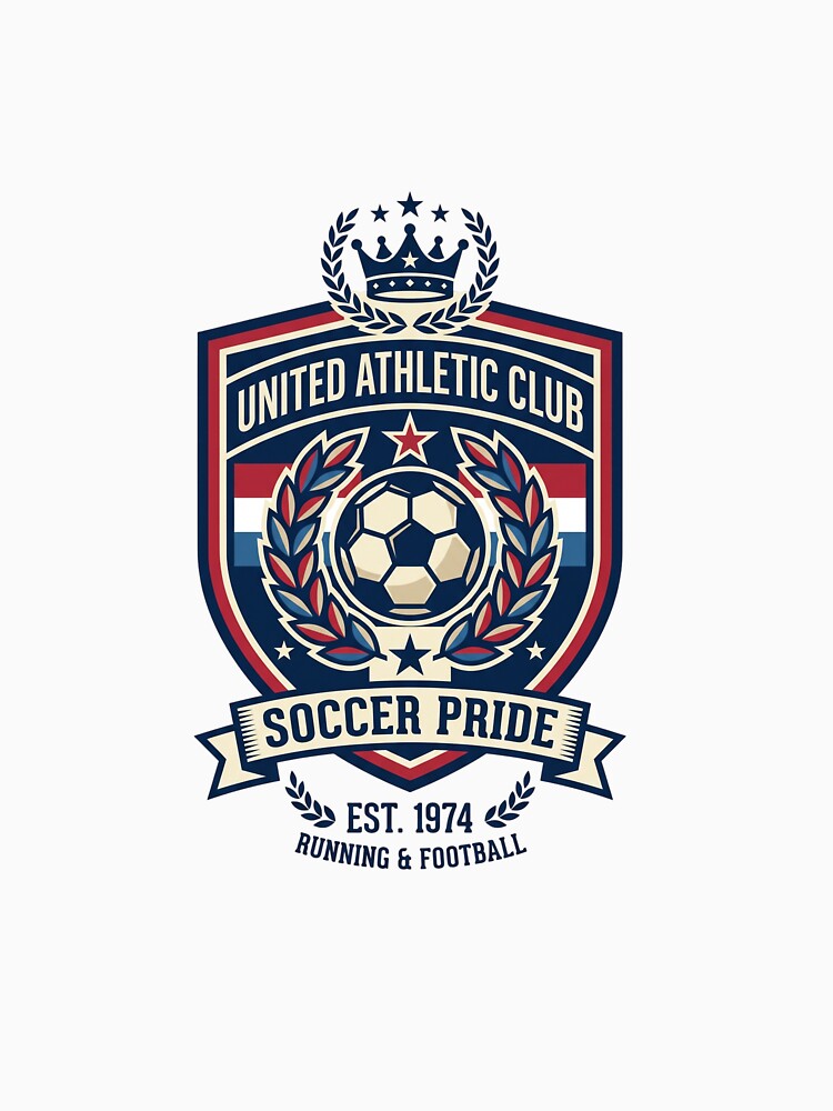 World Cup 2026 Soccer Club Running Crest Vintage Athletic by PictoVibe