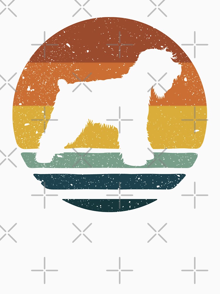 Soft Coated Wheaten Terrier Retro Vintage by rafaeltto