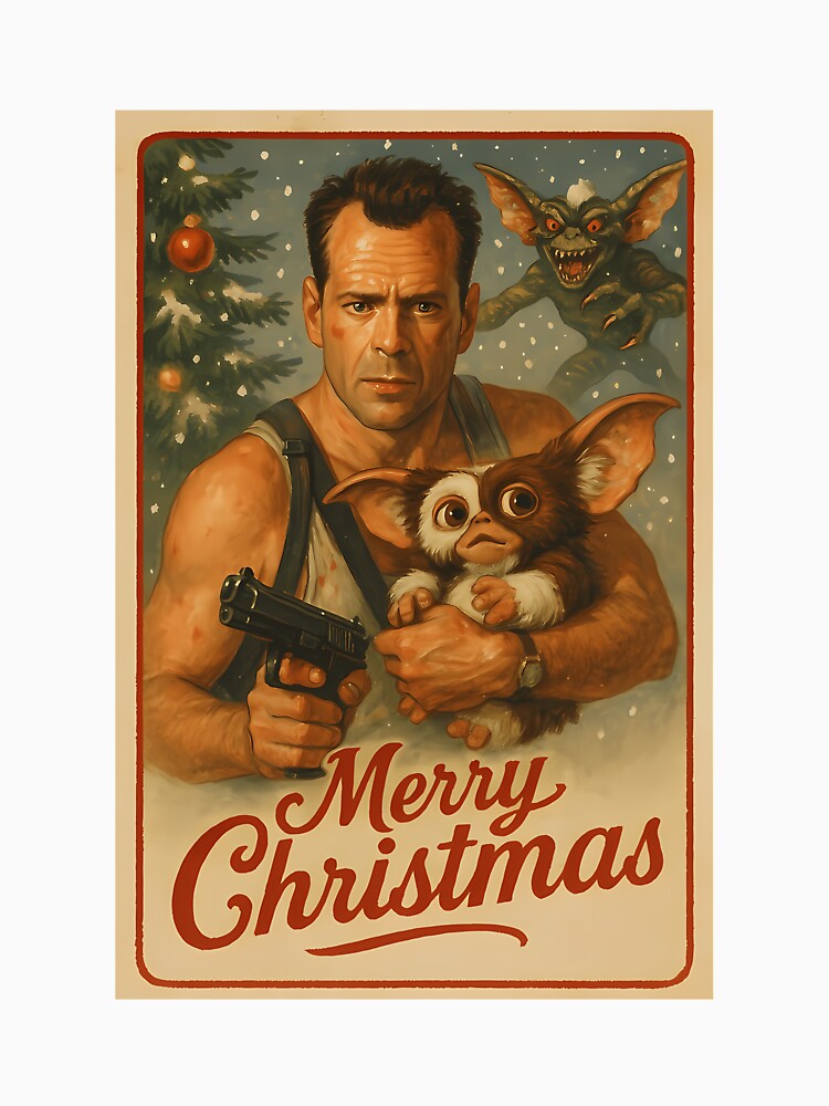 Die Hard X Gremlins Mashup Christmas by BrendaSFoster43