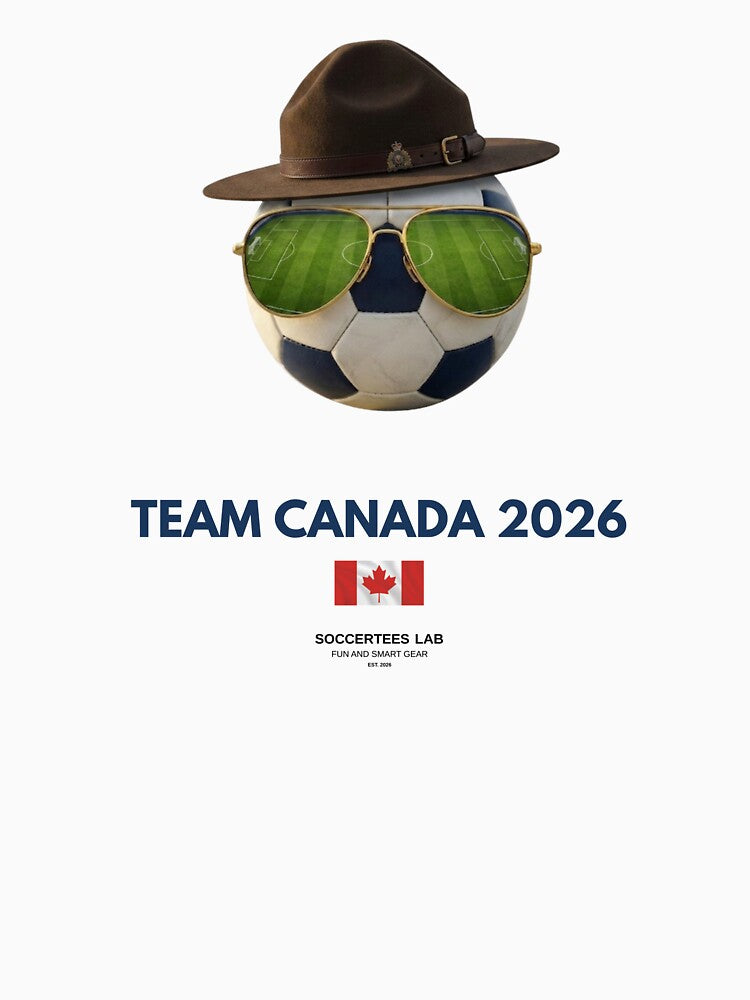 Soccer Fan Gear: Team Canada 2026 by Soccertees Lab