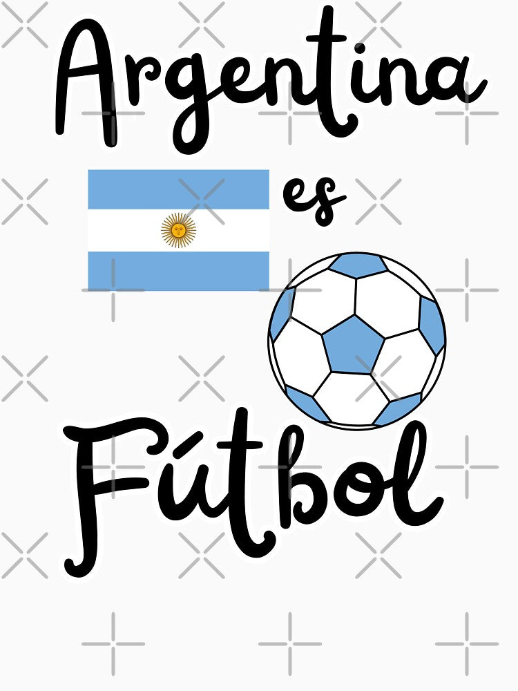 Argentina is football soccer fan design by Tienda-Vane