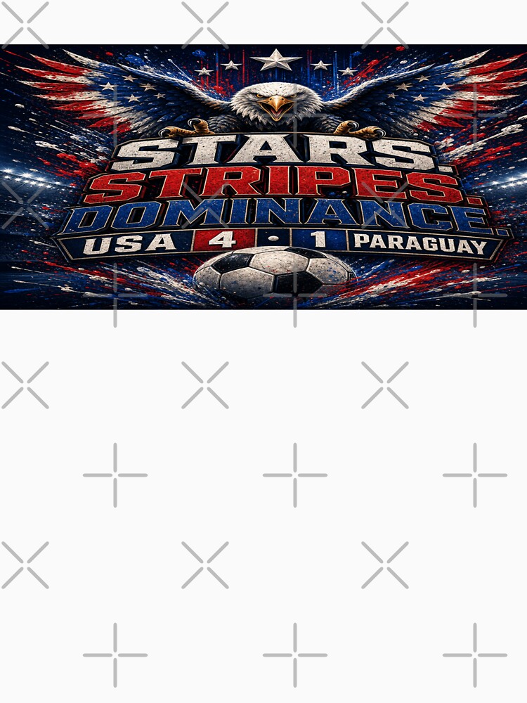 Stars Stripes Domination USA Paraguay by BrickByDream