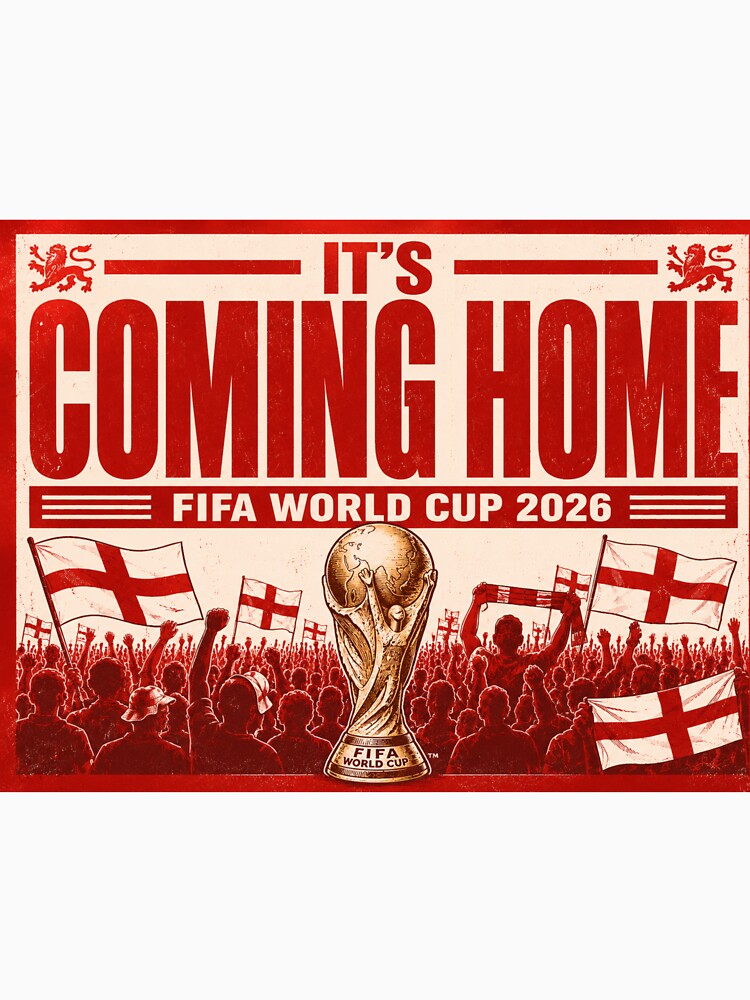 It's Coming Home - England Football 2026 by ASINDesigns